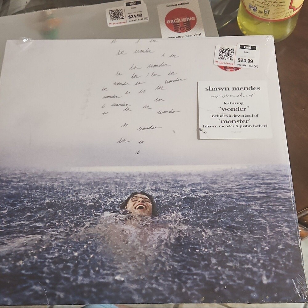 Shawn Mendes & Justin Bieber Wonder Limited Edition‎ Vinyl LP w/ Download